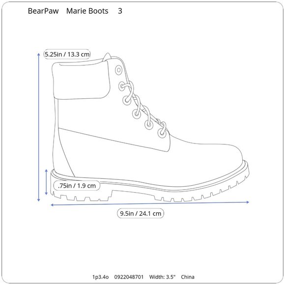 BearPaw Marie Brown Leather Suede Wool Sheepskin Girl's 3 - Picture 11 of 11